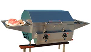 2 Burner Stainless Steel Barbecue